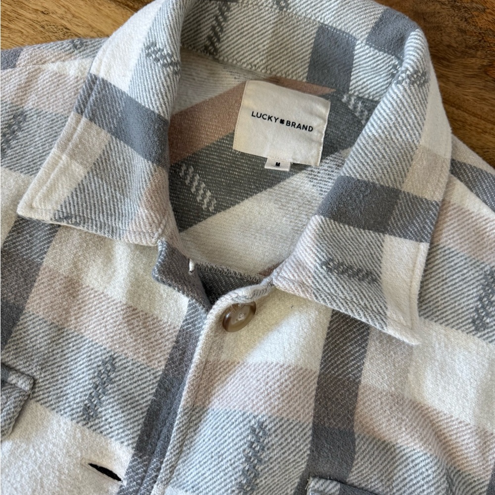 Lucky Brand Checkered Button-Up Shirt